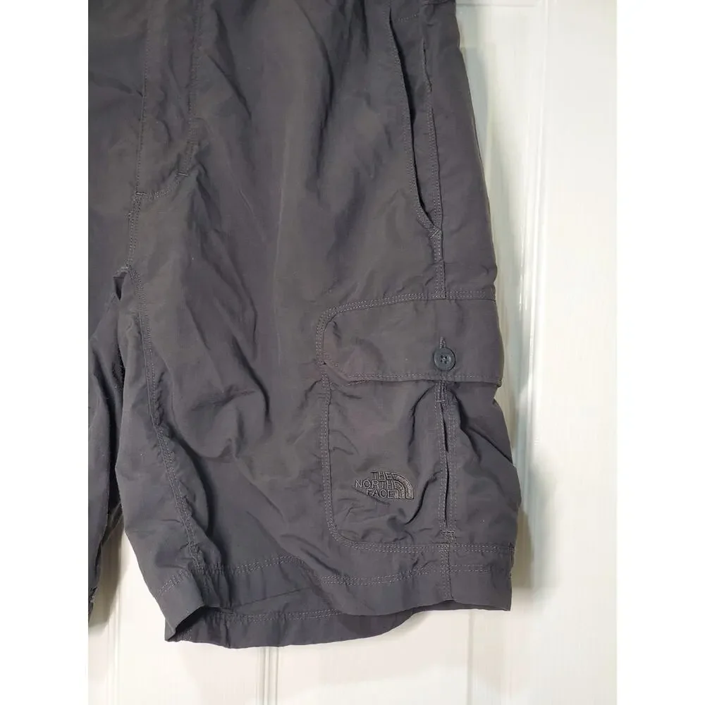 The North Face Shorts Mens M Horizon Peak Cargo Elastic Waist Ripstop Nylon 31w